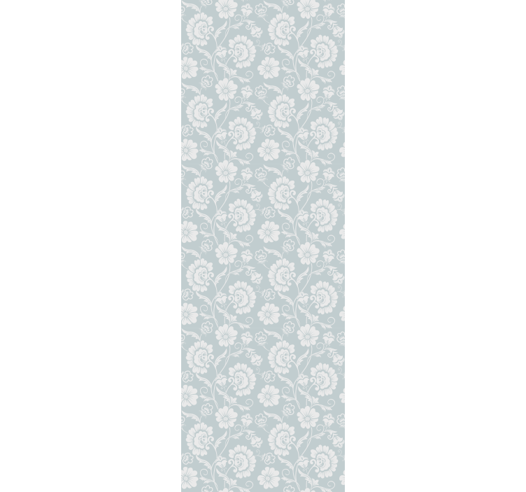 Blind teens granny chic floral print - TenStickers