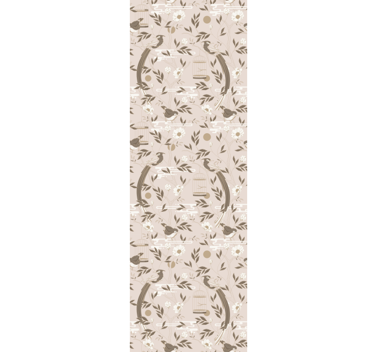 Blind teens eclectic decor old leaves - TenStickers