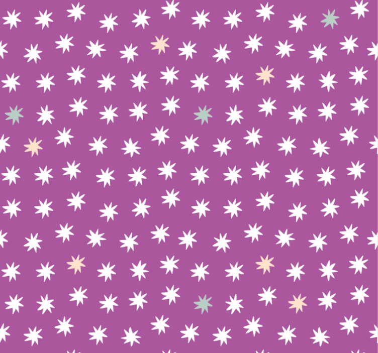 Blind teens white stars for kids - TenStickers