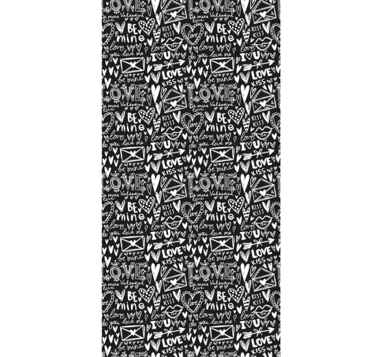 Blind teens heartfelt graffiti - TenStickers