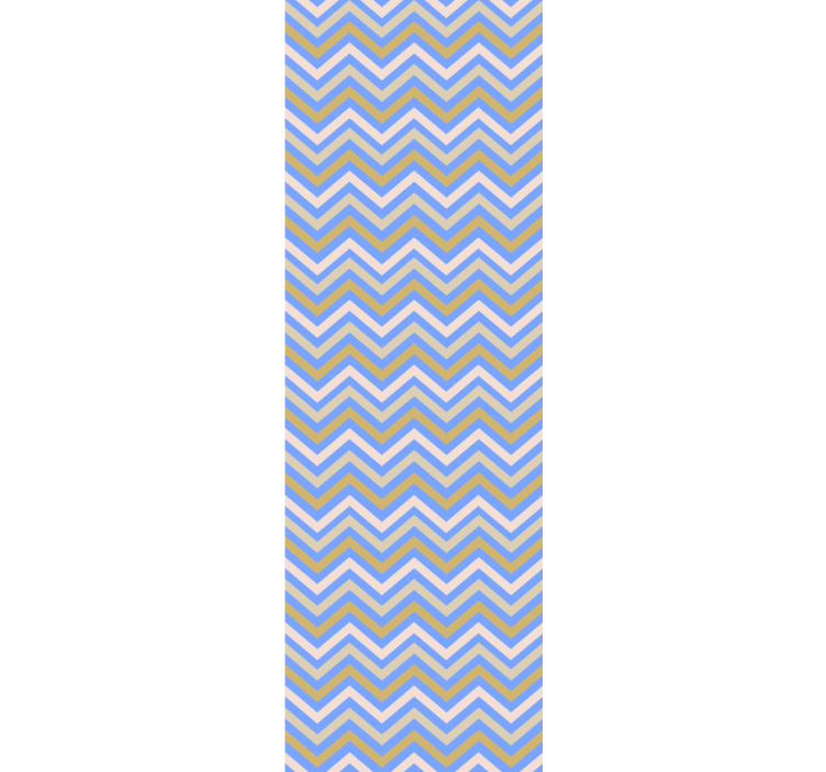 Blind teens zigzag pattern seamless colors - TenStickers