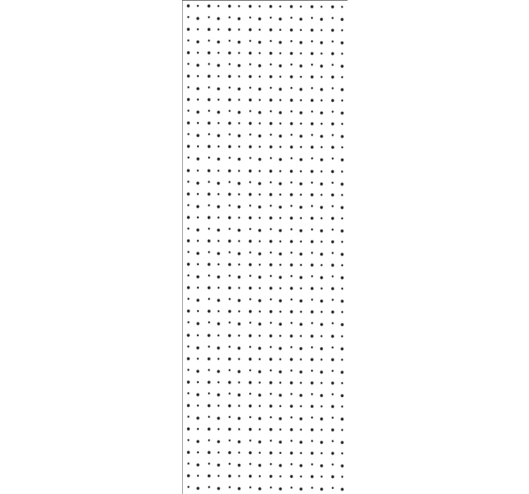 Modern blind with dotted vertical lines - TenStickers