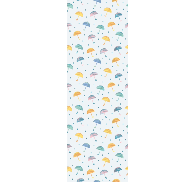 Modern blind colorful umbrellas cartoon design - TenStickers