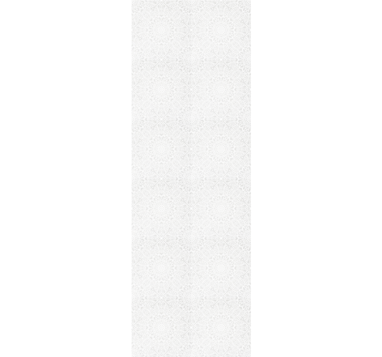 Modern blind mandala flower design - TenStickers