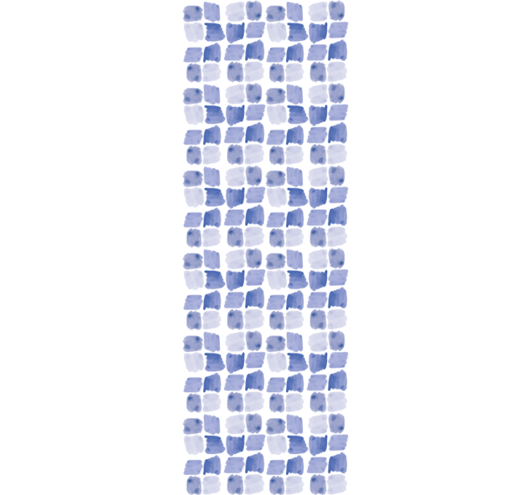 Modern blind with random square halftone pattern - TenStickers