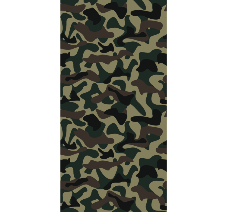 Modern blind with camouflage pattern - TenStickers