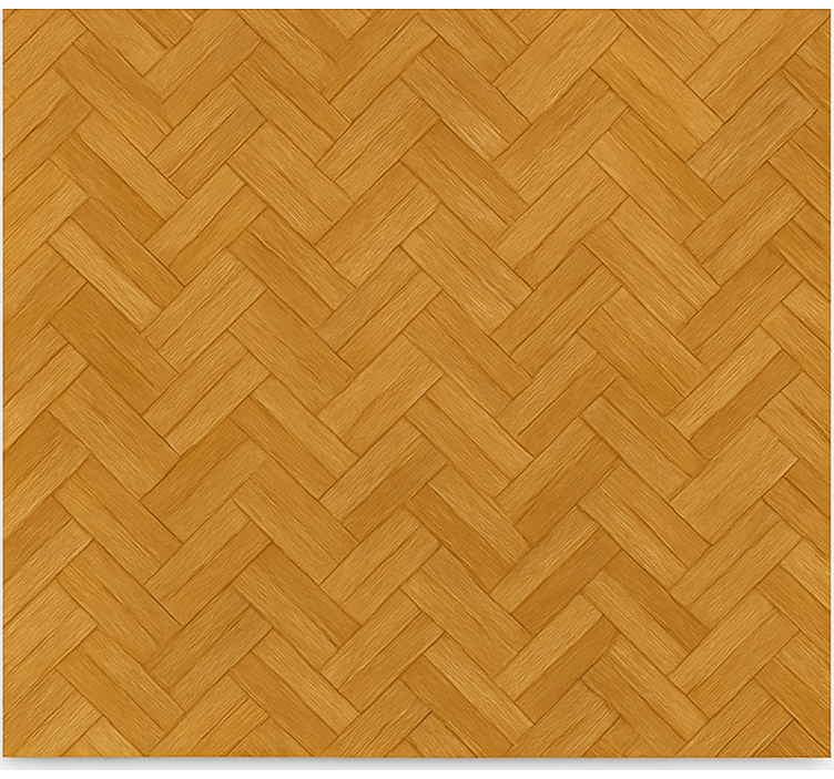 Pattern roller blind interlocking oak parquet - TenStickers