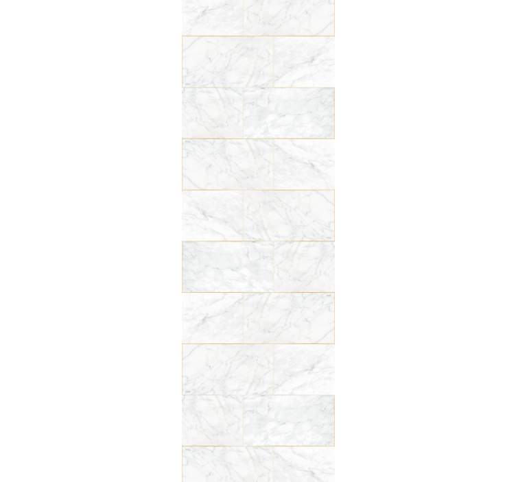 Blind grey gray tones gold marble - TenStickers