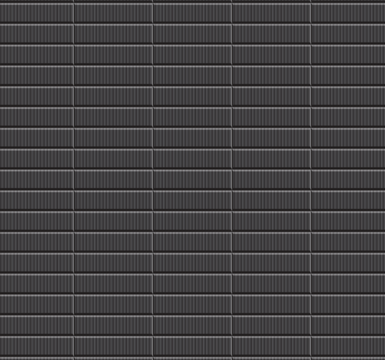 Bathroom blind black tiles 3d - TenStickers