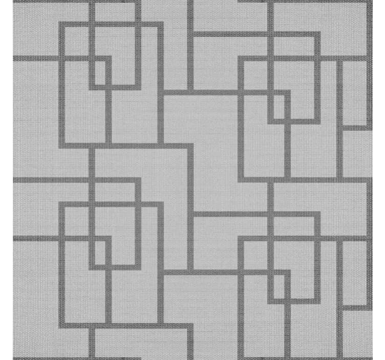 Blind grey with gray geometric lines - TenStickers