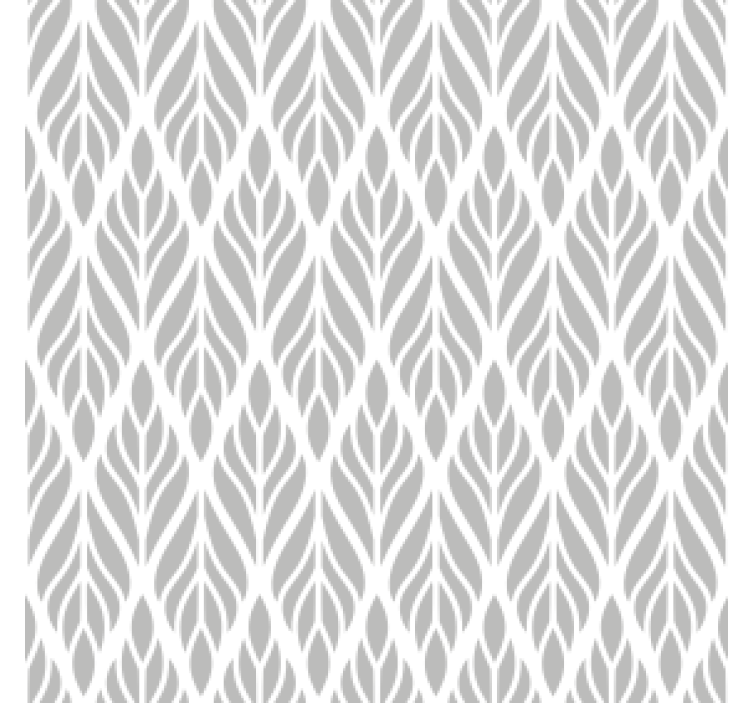 Blind grey ethnic floral grey design - TenStickers