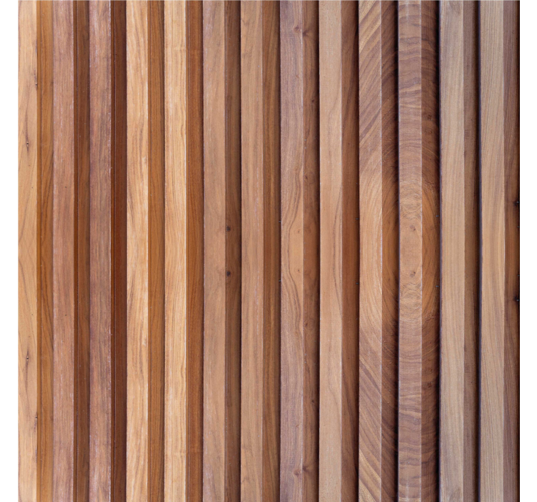 Blind beige vertical wood panels - TenStickers