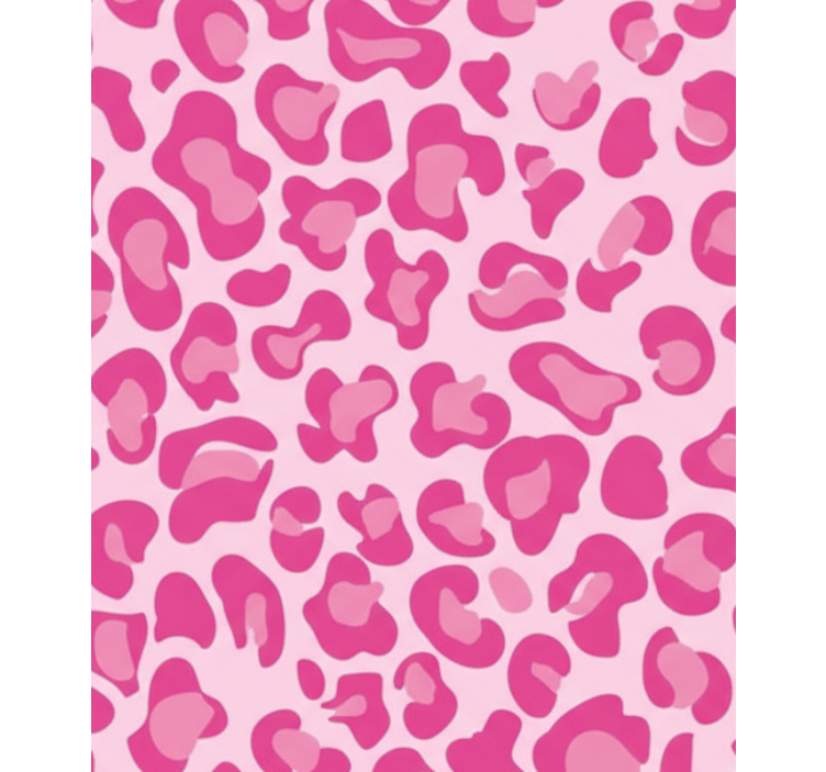 Blind pink pink leopard pattern - TenStickers