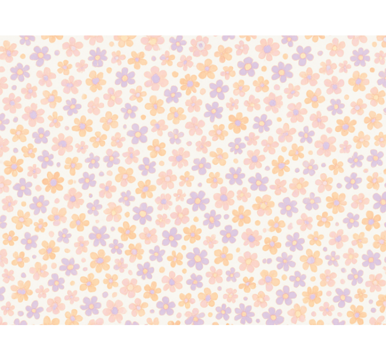 Blind pink small pastel blooms - TenStickers