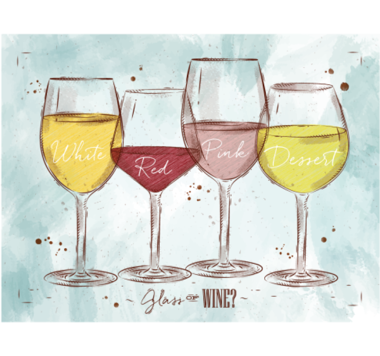 Blind kitchen rustic wine - TenStickers