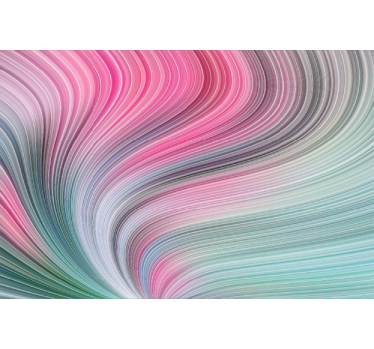 Living room blind with multicolor diagonal stripes - TenStickers