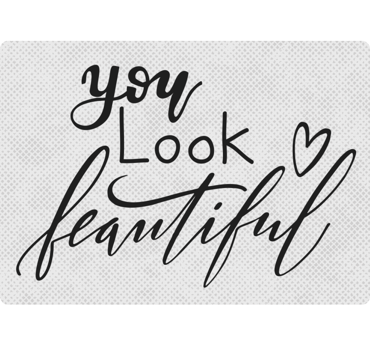 Blind grey you look beautiful - TenStickers