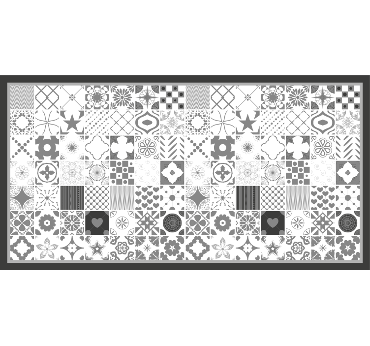 Blind grey trujillo grey tiles - TenStickers