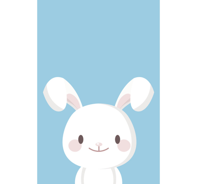 White rabbit Nordic blind - TenStickers
