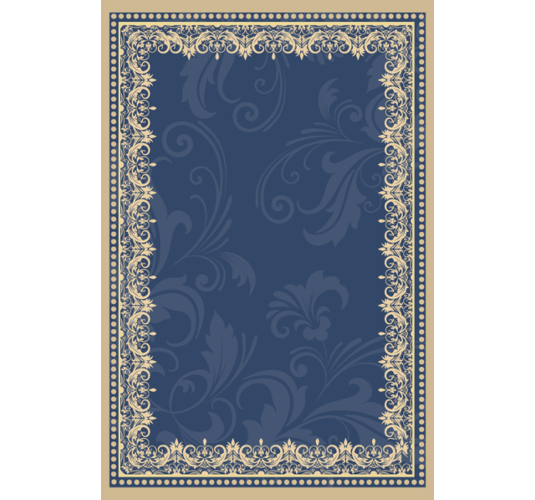 Ornate Foliage Patterns elegant blind - TenStickers