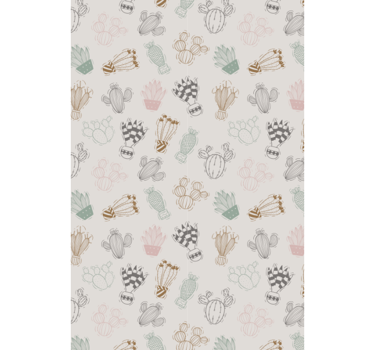 Children's Style cactus blind - TenStickers