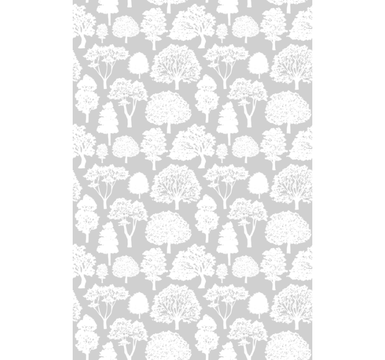 Arboreal Silhouettes tree blind - TenStickers