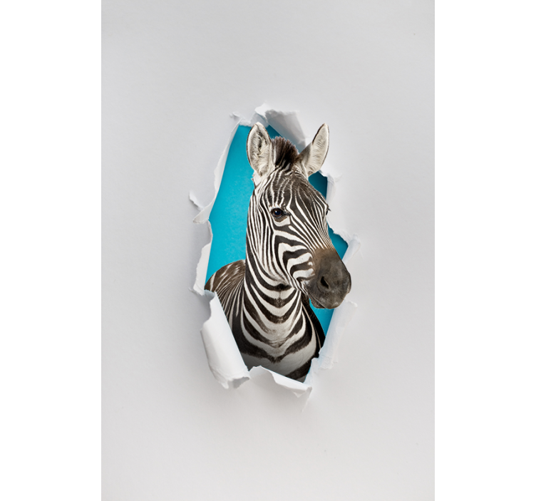 Zebra Various animal blind - TenStickers