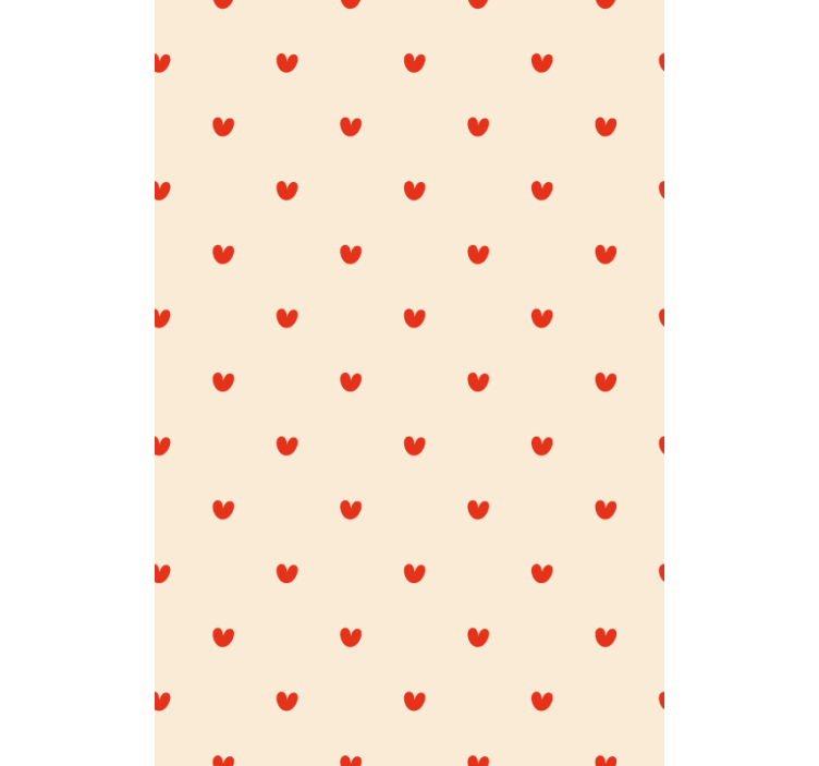 Heart Pattern Simplicity love blind - TenStickers