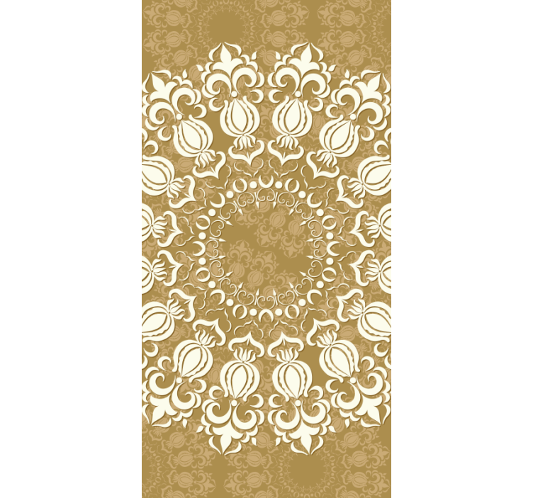Ornate Damask Design elegant blind - TenStickers