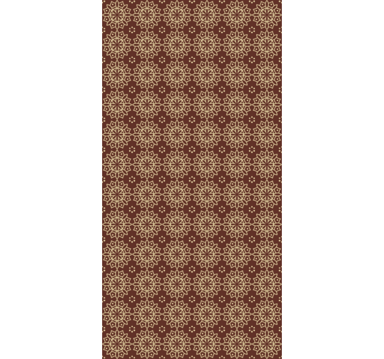 Geometric Patterned Shade pattern roller blind - TenStickers