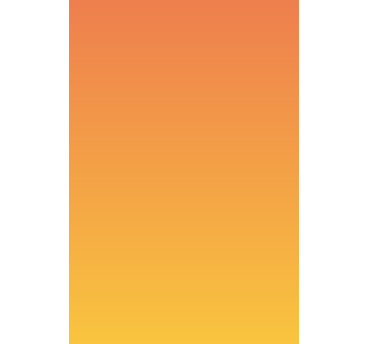 Gradient Orange Shades blackout roller blind - TenStickers