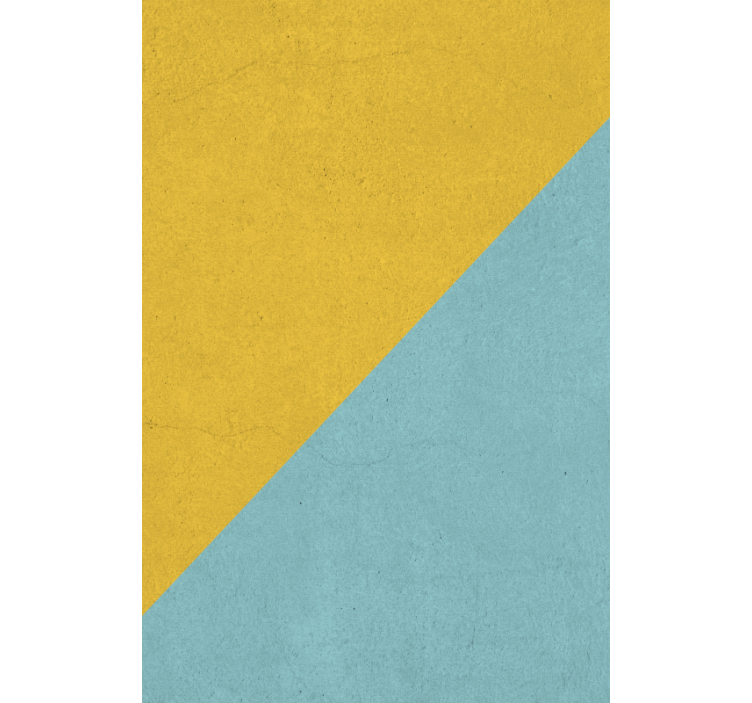 Diagonal color blocks blind office - TenStickers