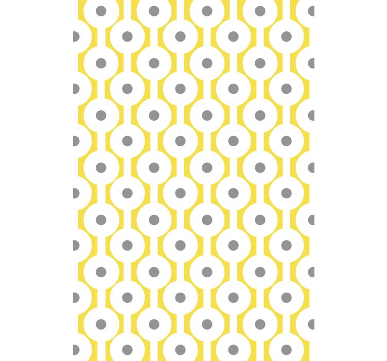 Geometric circular pattern modern blind - TenStickers