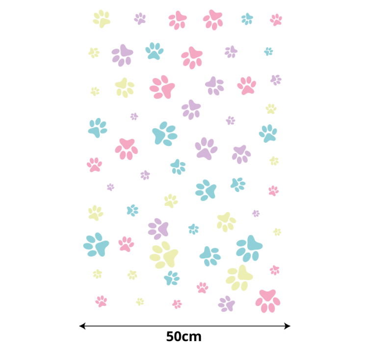 COLORFUL FLORAL PATTERNS blind flowers and plants - TenStickers