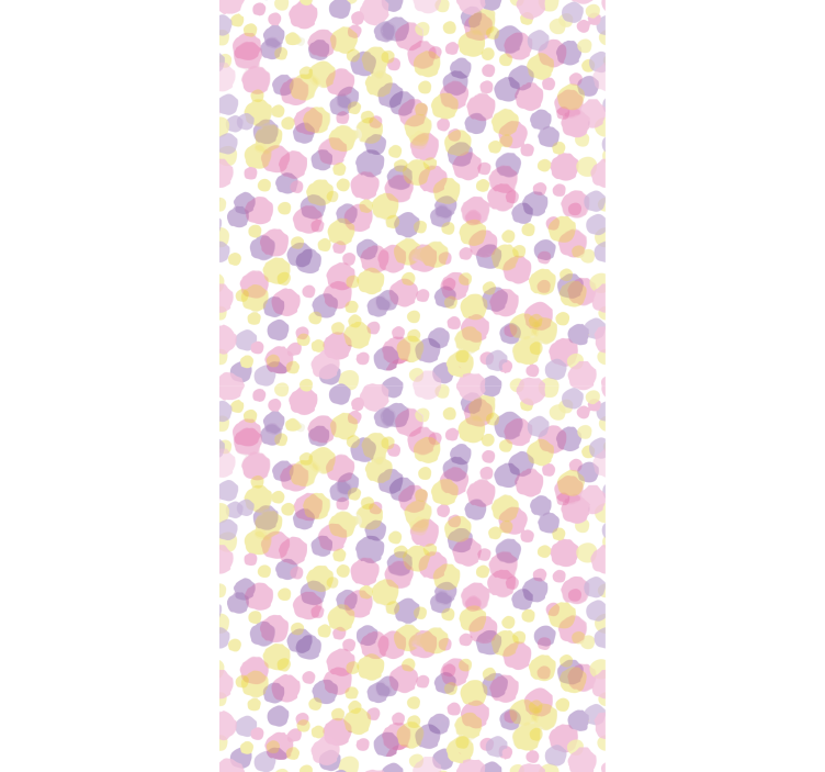 Soft Circle Pattern coloured blind - TenStickers