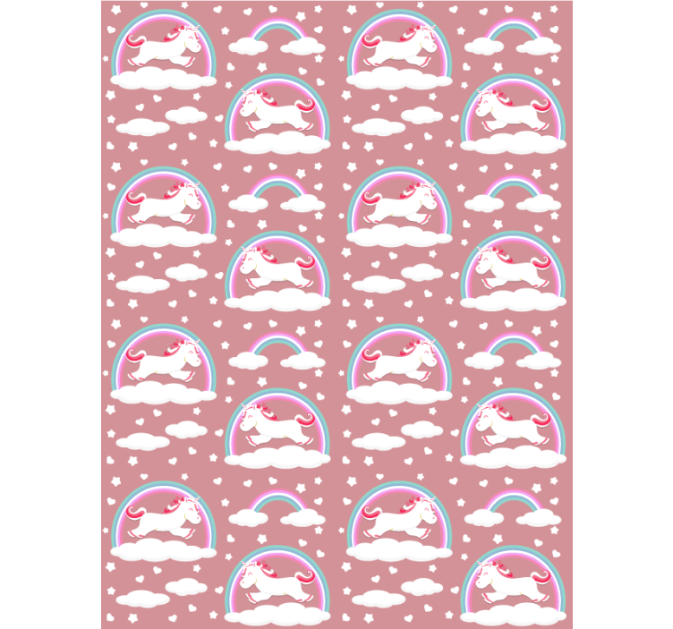 Magical unicorn theme blind children - TenStickers