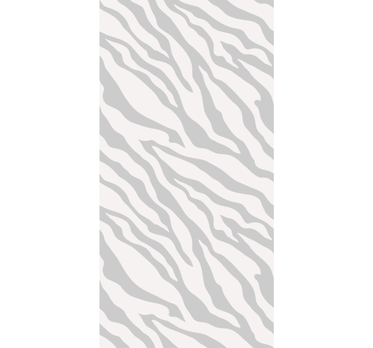 Zebra Stripe Style tree blind - TenStickers