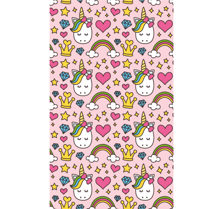 Unicorn Rainbow Pattern fun blind - TenStickers