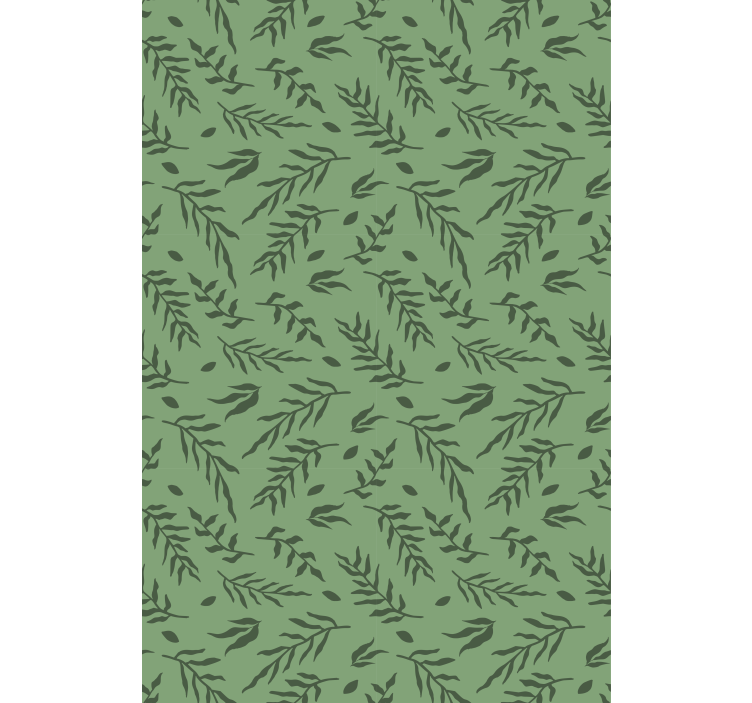 Leaf pattern detail blind flowers and plants - TenStickers