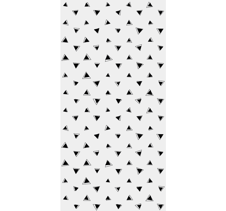Pattern roller blind triangular pattern design - TenStickers
