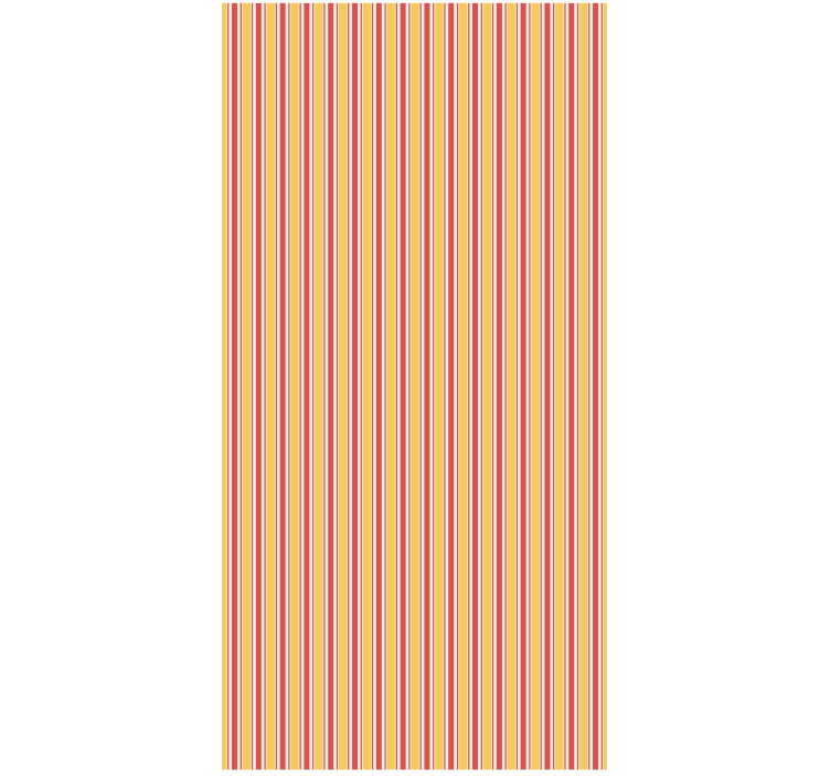 Colored stripe pattern bathroom blind - TenStickers