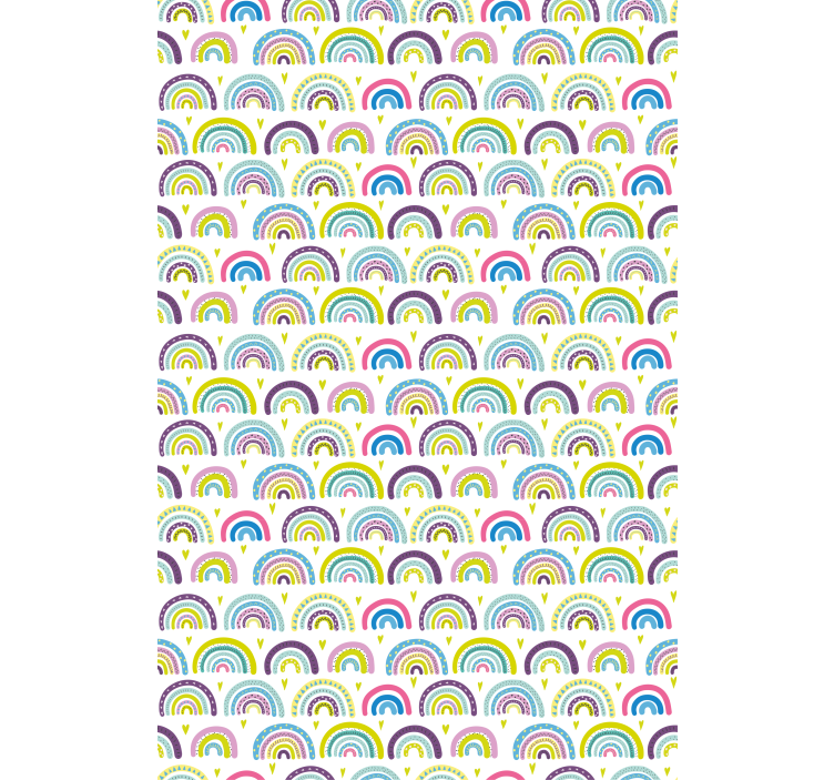 COLORFUL RAINBOWS PATTERN fun blind - TenStickers