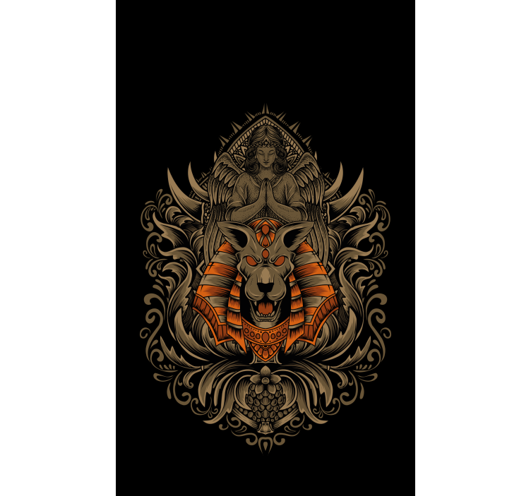 Blind original lion head design - TenStickers