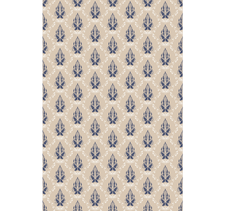 Graceful botanical theme elegant blind - TenStickers