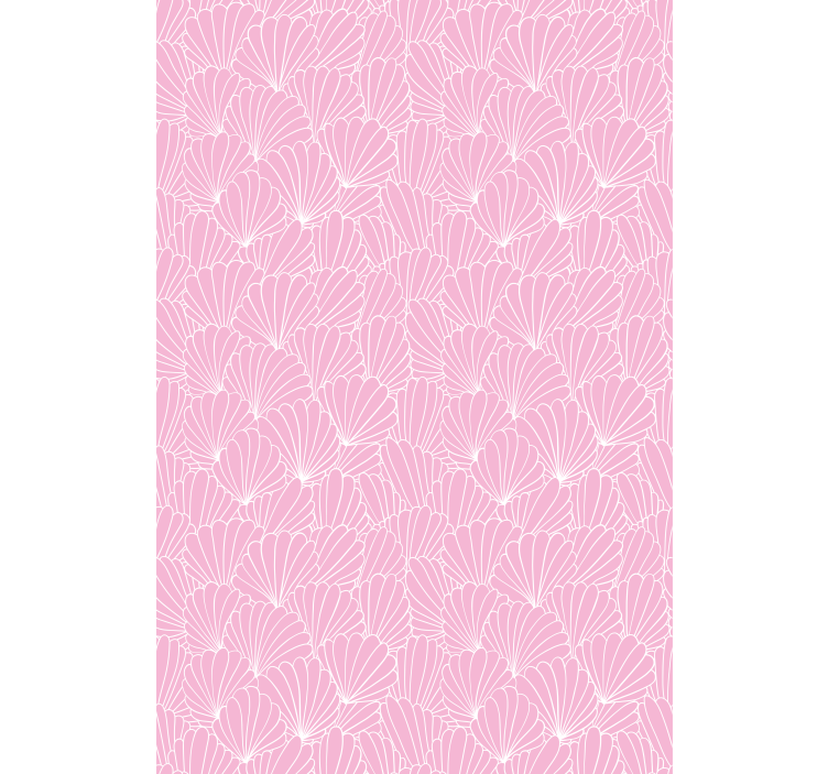 Pink shell pattern animals blind - TenStickers