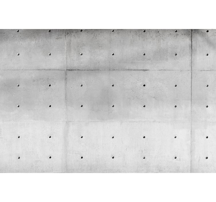 Pattern roller blind in concrete-inspired design - TenStickers