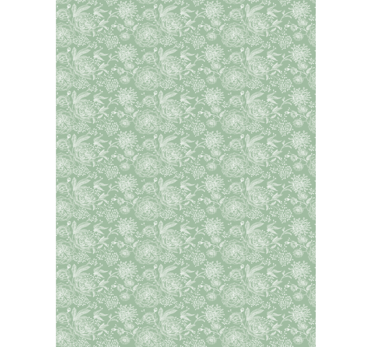 Delicate Plant Elements blind flowers and plants - TenStickers