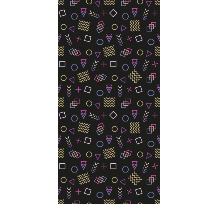 Geometric Form Investigation modern blind - TenStickers