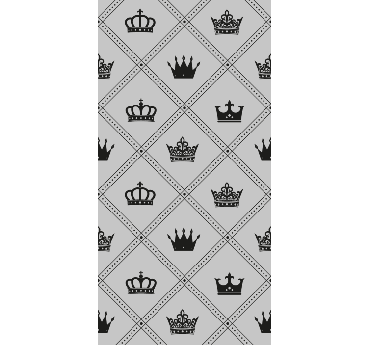 Crown Pattern Design elegant blind - TenStickers