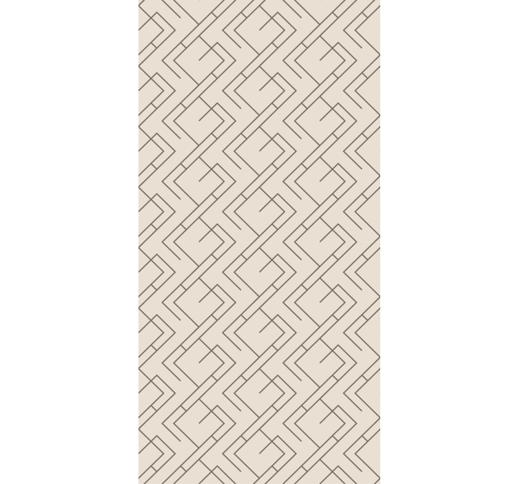 Geometric Line Pattern modern blind - TenStickers